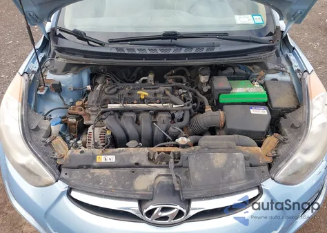 2013 Hyundai Elantra Gls from USA, damaged, VIN KMHDH4AE2DU531707